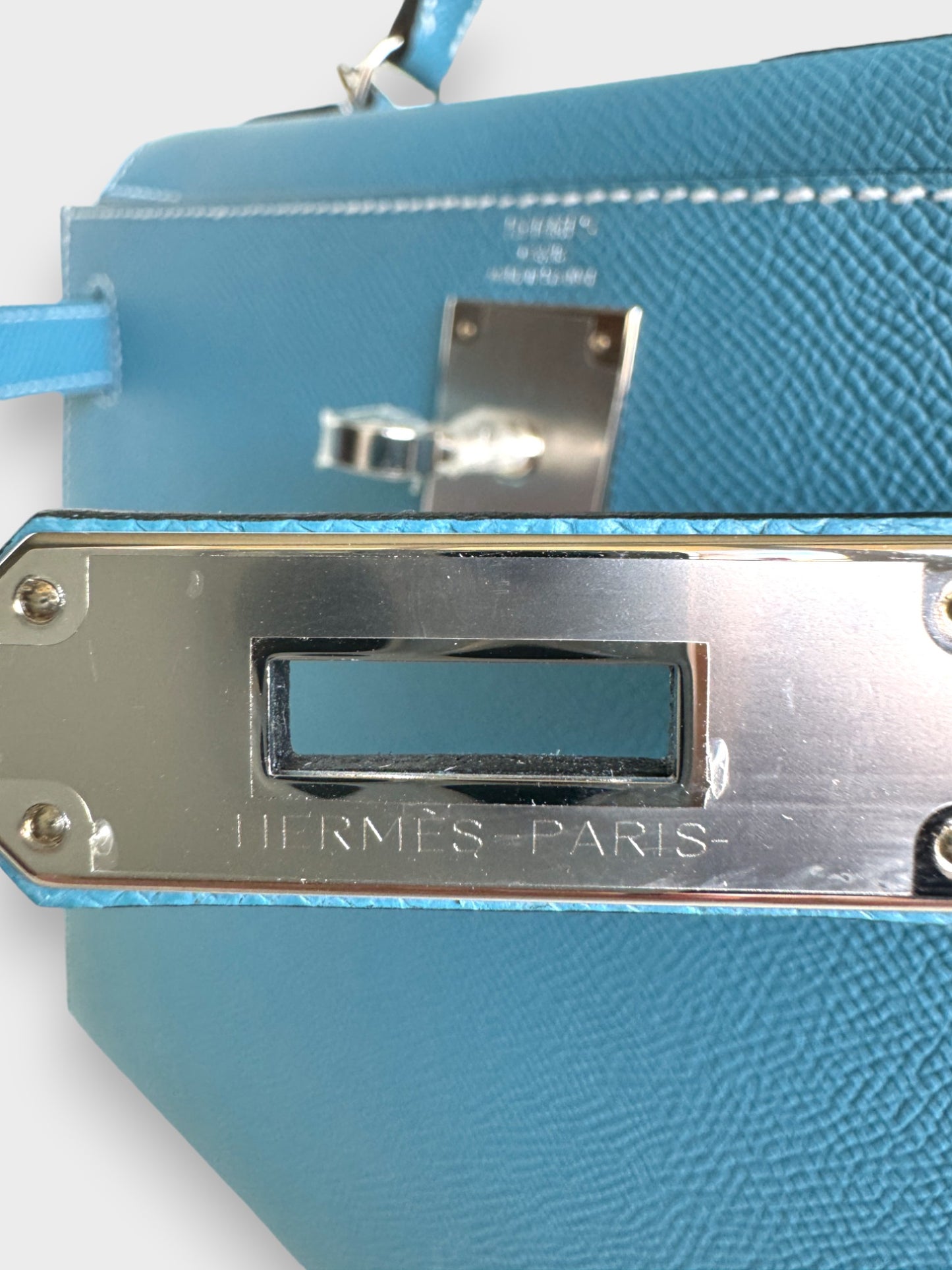 Hermes Kelly 28 Blue Jean PHW