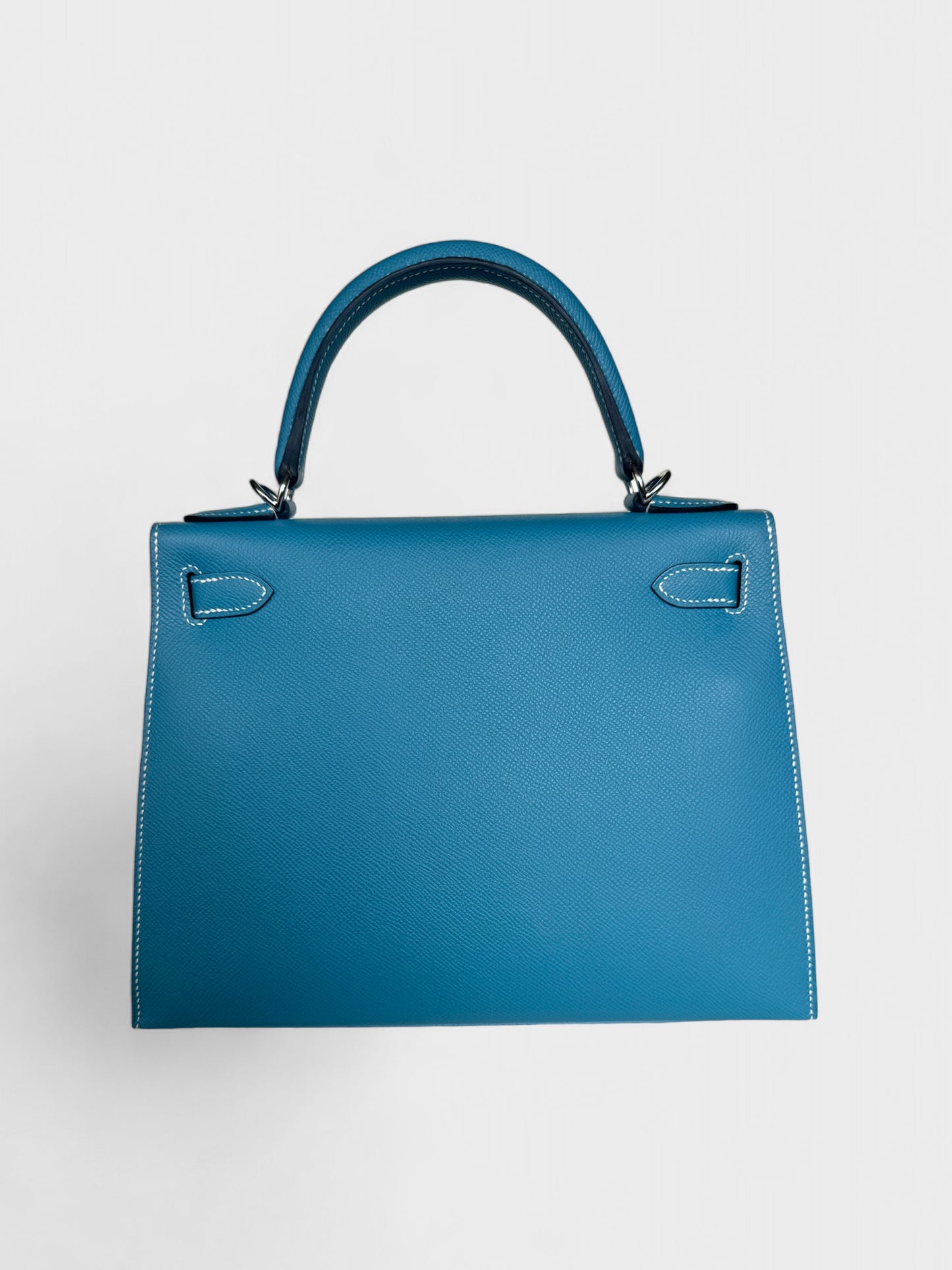 Hermes Kelly 28 Blue Jean PHW