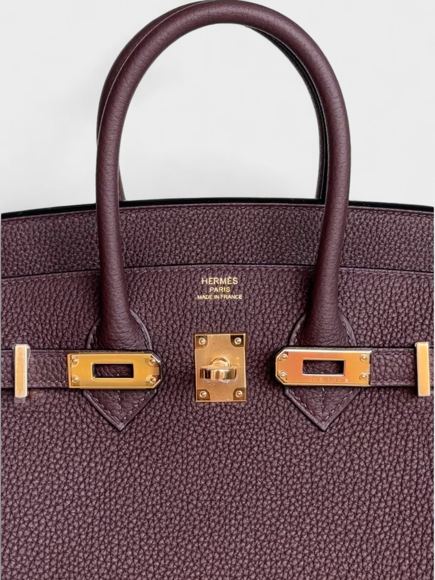 Hermes Birkin 25 Rouge Sellier GHW