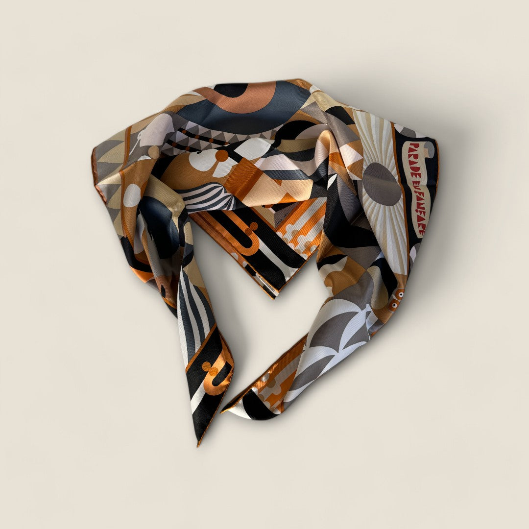 Hermes Parade en Fanfare Scarf - 90