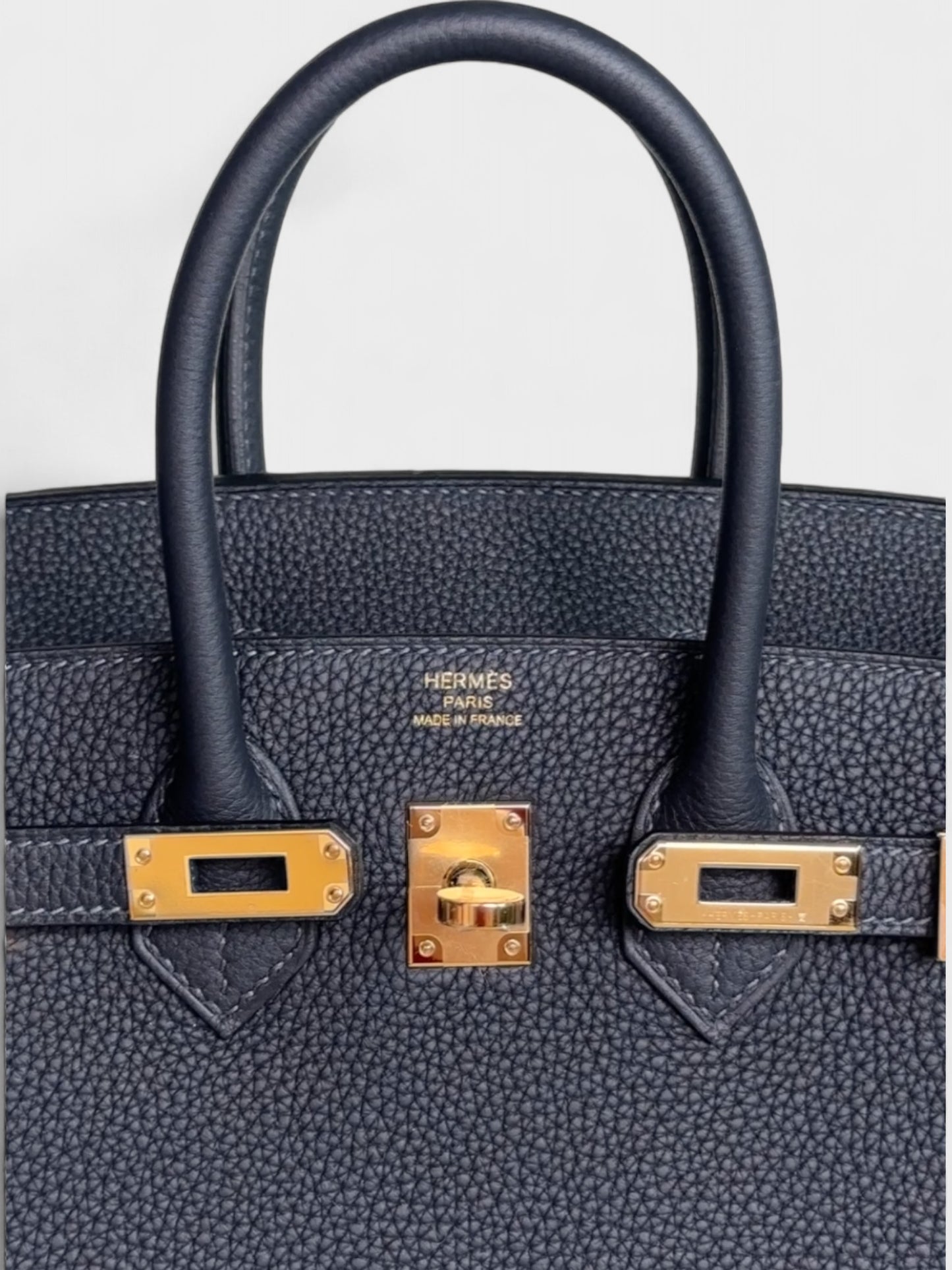 Hermes Birkin 25 Caban GHW