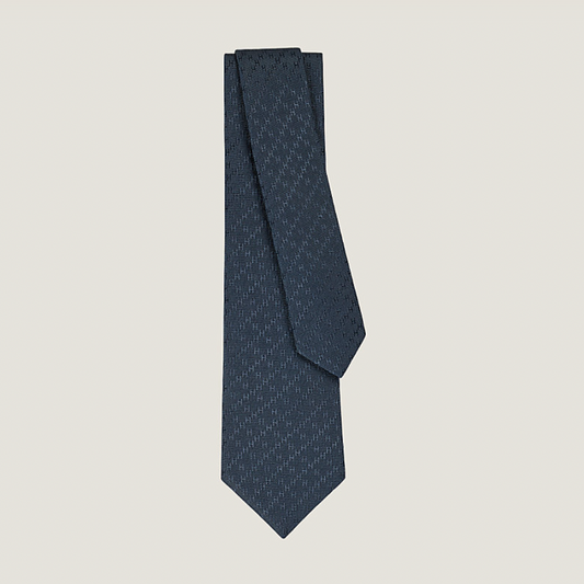 Новый галстук Hermes 7 Faconnee H