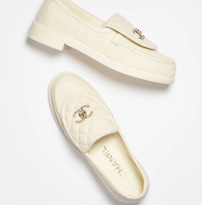Chanel moccasins 2025