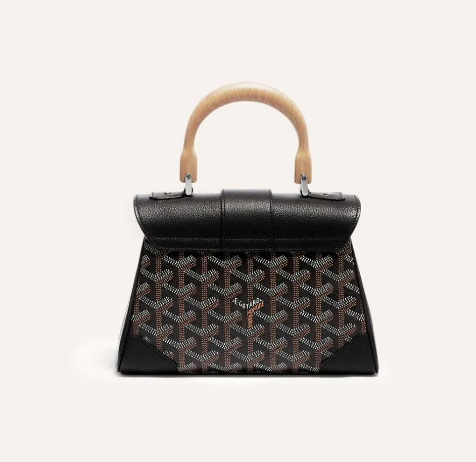 Goyard mini saigon black Clearance