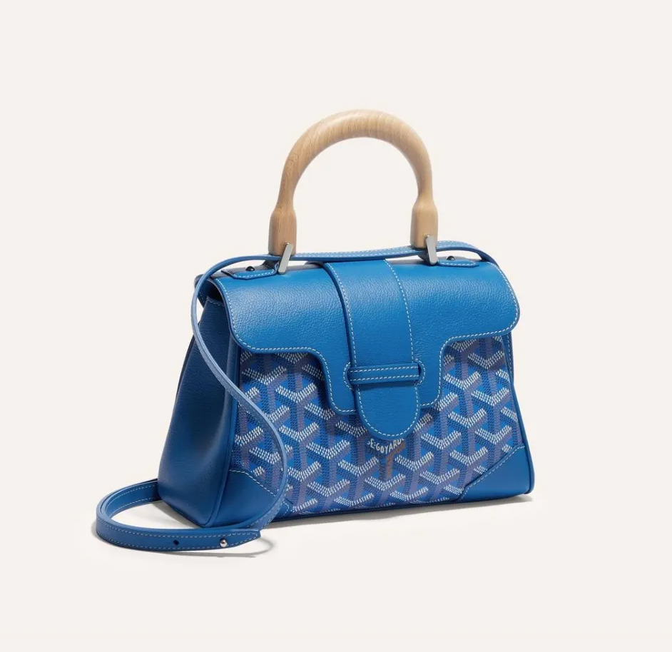 Goyard Soft Mini Saigon  Luxury bags collection, Leather bag women, Bag  crush