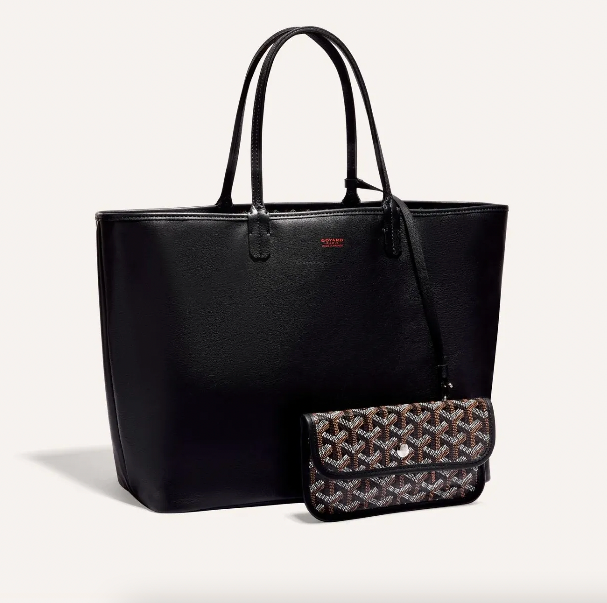 Goyard black tote bag online
